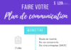 simple infographic – Comment faire un plan de communication – Infographie