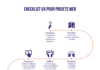 flowchart infographic – Checklist #UX pour vos projets web