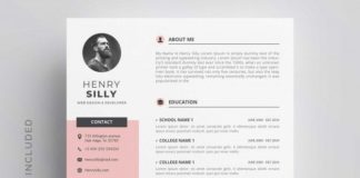 free infographic templates – Modèle De Curriculum Vitae Avec Photo
