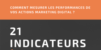marketing infographic – 21 indicateurs pour mesurer les performances de votre stratégie Marketing Digital | SLN Web