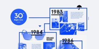 timeline infographic –
