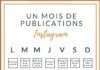 instagram infographic – 1 mois de publications INSTAGRAM – Digital Women