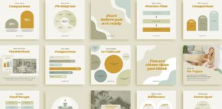 instagram infographic – Instagram Coach 8 in 1 Bundle CANVA