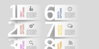 infographic free – Téléchargez Options De Nombre Des Infographies Libres Modèle. gratuitement